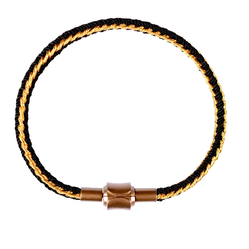 LONGJIE  manufacturer handmade DIY unisex lucky rope bracelet