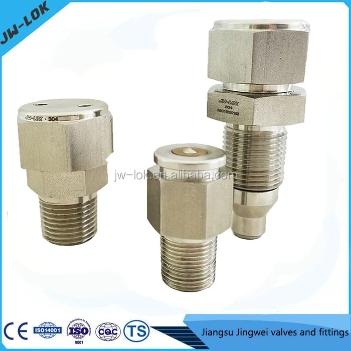 High pressure grease fitting types and bleed установки