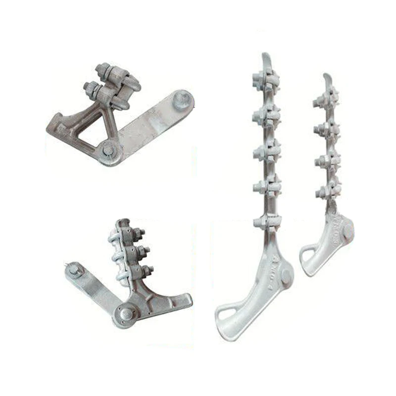 Cable Insulation Strain Clamp Bolt Type Overhead Line Fitting Connect Fitting Clamp Aluminium Alloy Cable Insulation Clamp