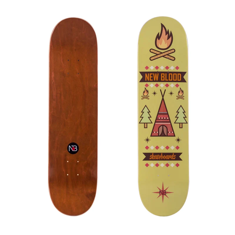 
New designs Factory custom skateboard deck wholesale complete maple skateboard company 