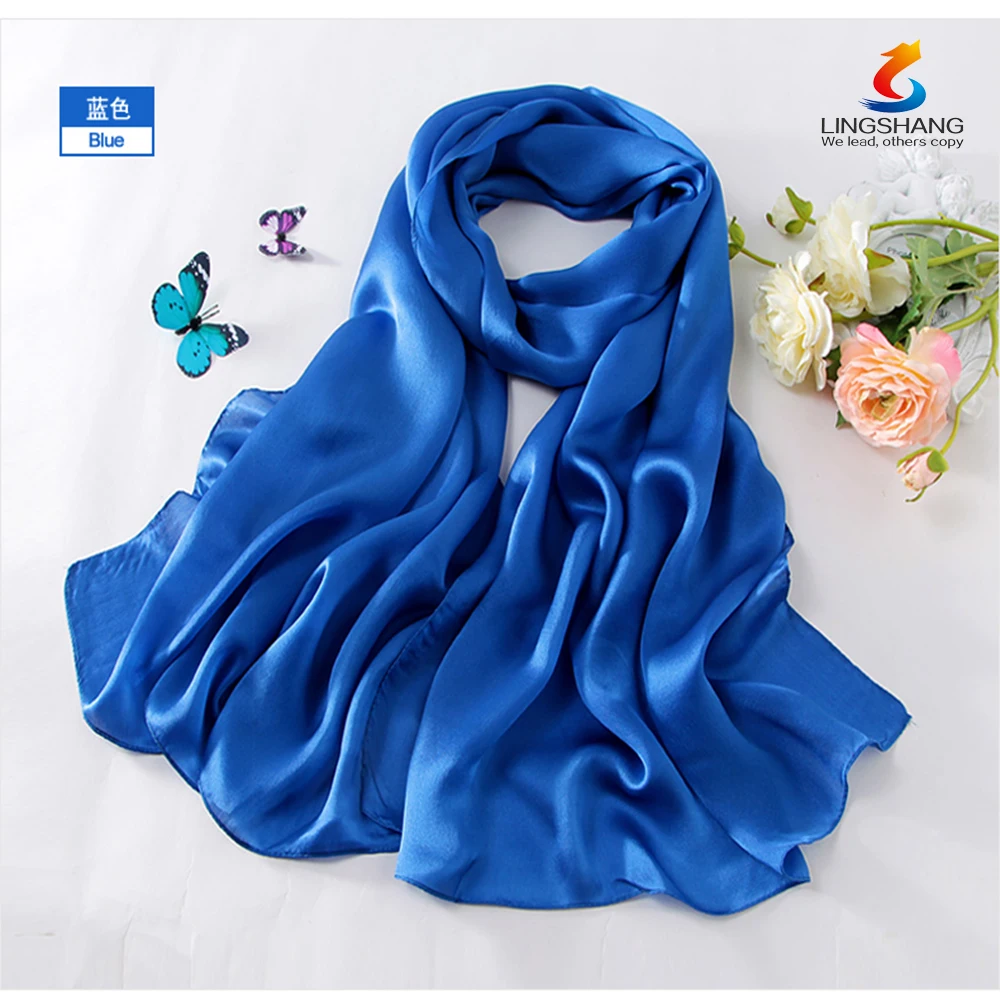 2016 New Style 100% Silk Pashmina Scarf