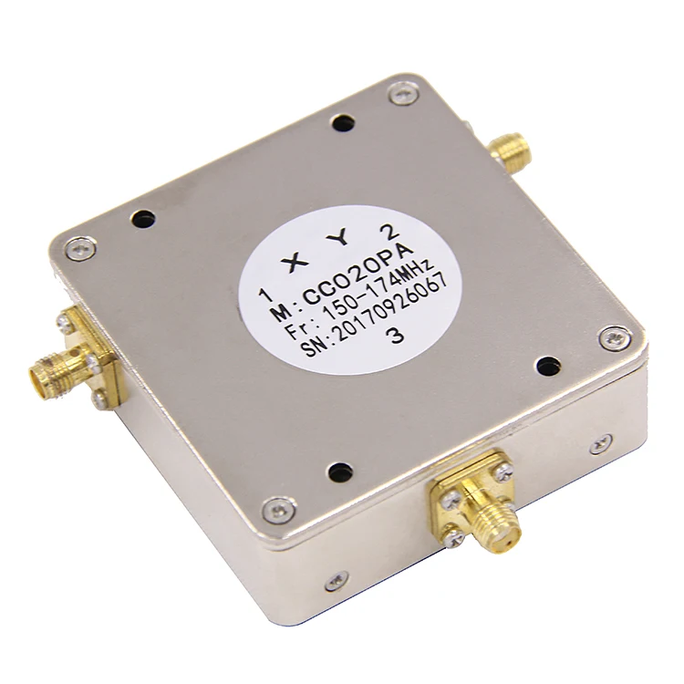 Best price 150-174 mhz Low Insertion vhf rf Coaxial Circulator