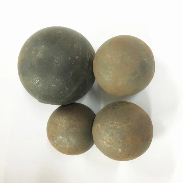 60mm forged steel grinding balls of high hardness in ball mill mines industry