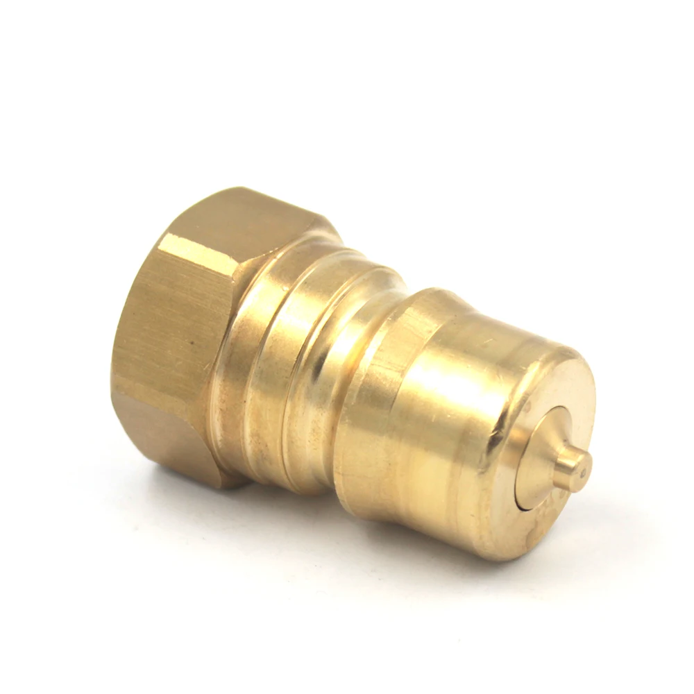 Кзд 1/2 дюймов ISO7241-1B Parker 60 латунь обмена двойное уплотнительное кольцо для смены навесного оборудования для воды шланг для подачи воздуха