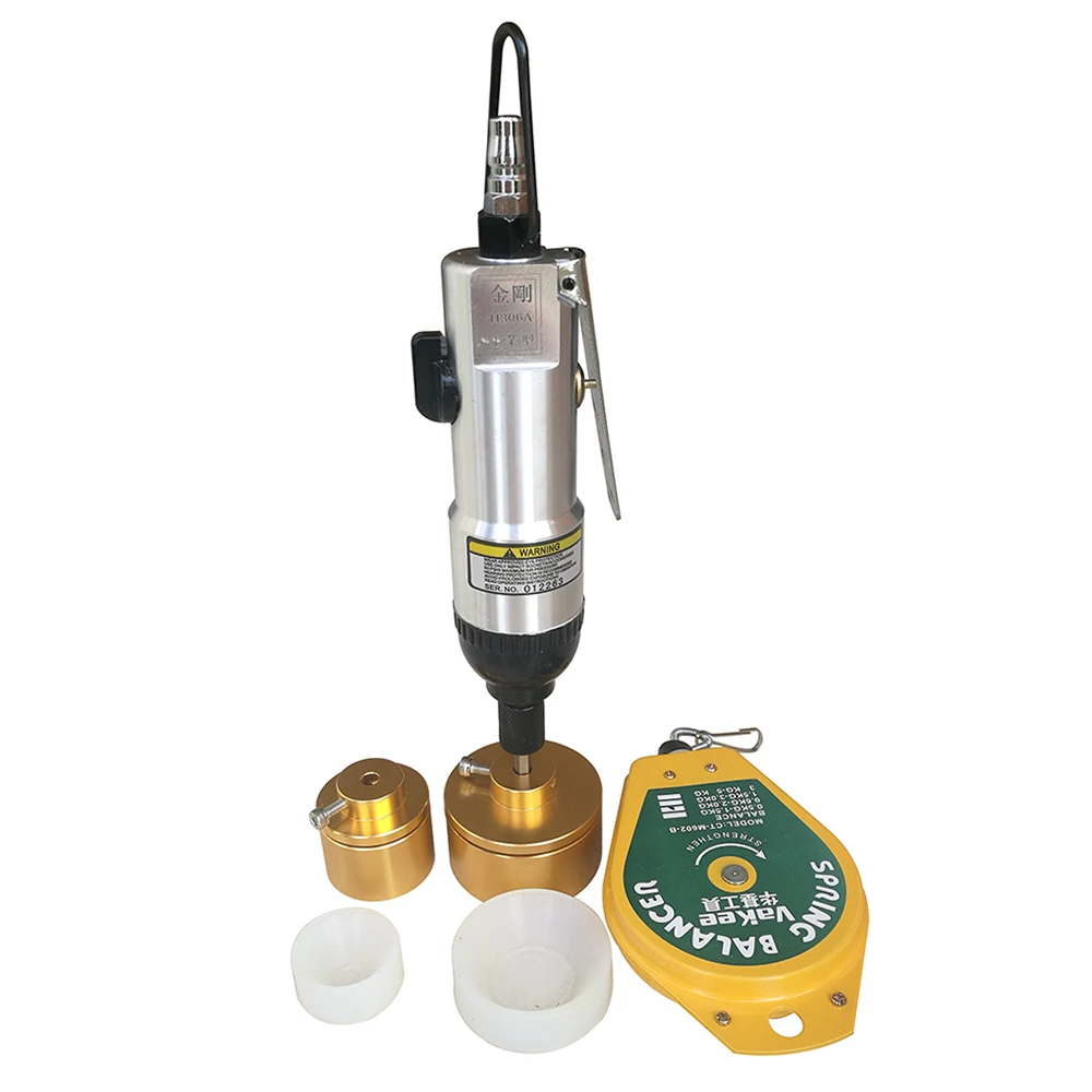 
Pneumatic PET Bottle Screw Cap Capper,Capping Machine 