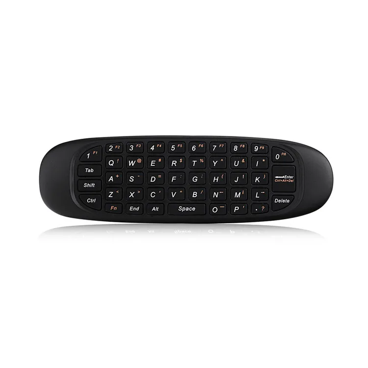 Shenzhen IMO c120 Back Light Air MouseWireless Android Remote 2.4G Doule-sided Keyboard 3D Somatic for PC Android TV Box Tablet