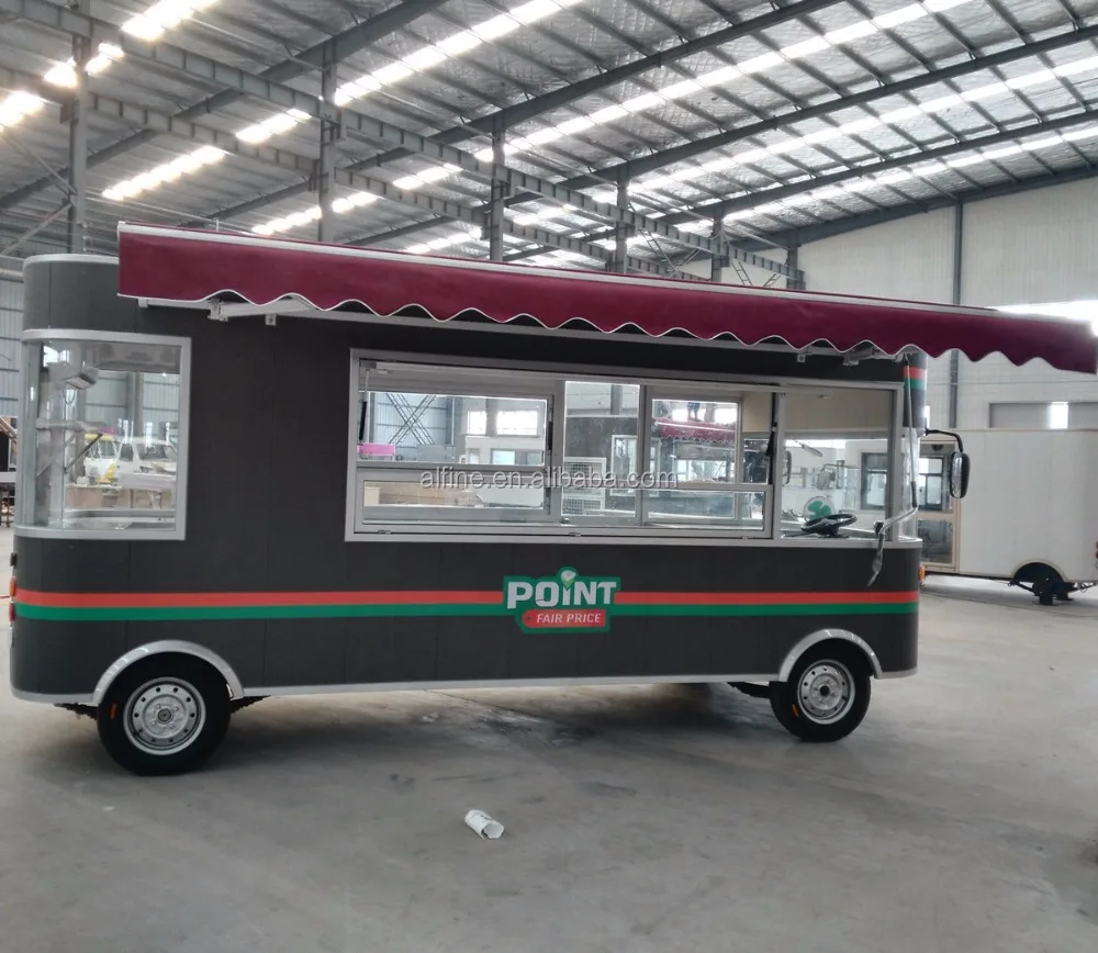 Electric Food Truck/Coffee Vending Trailer/ Food Vending Cart for Sale