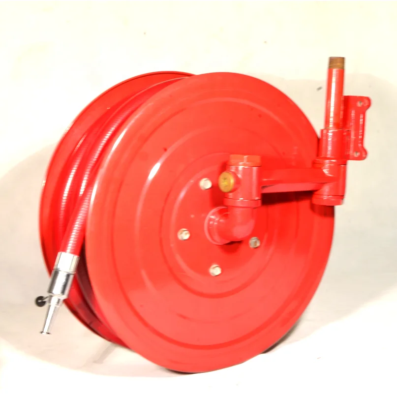 Fire Fighting Equipments Manual Retractable fire Hose Reel
