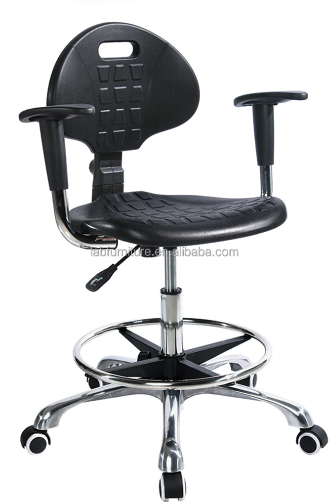 lab bench stool chairs adjustable esd lab stools chair with armrest
