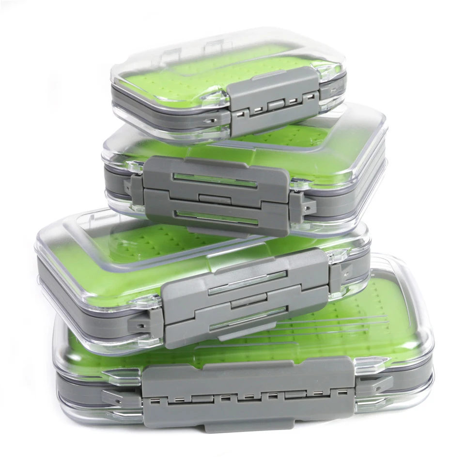 New clear silicone insert waterproof fly box