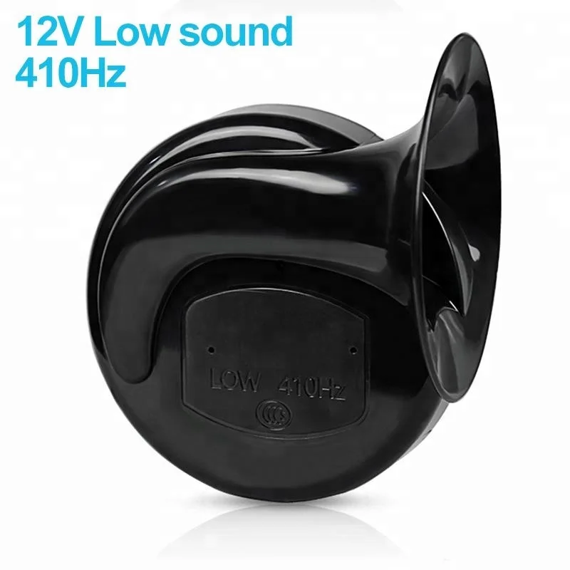 Universal High Quality Waterproof 12V 4A Electric Horn Klaxon With High Low Sound For  Car Truck Pickup Bus RV