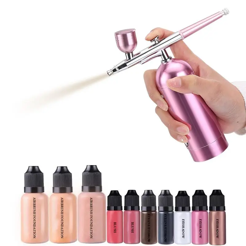 Customized Airbrush Foundation Makeup Wireless Airbrush Makeup Set