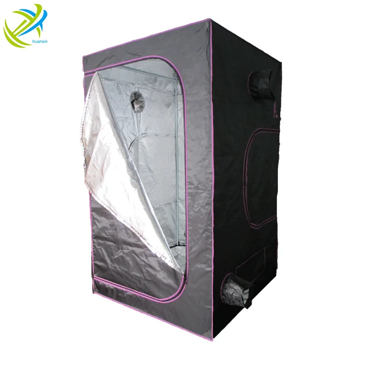 
Complete Indoor Box Hydroponics 600D / 1680D Mylar Plant Grow Tent Fabric 
