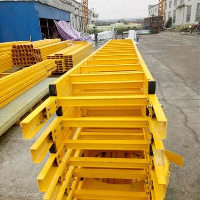 FRP Industrial Platform Ladder/Fiberglass ladder