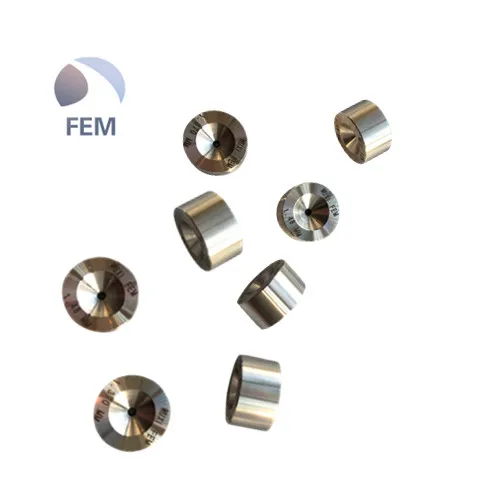 PCD wire drawing compaction dies