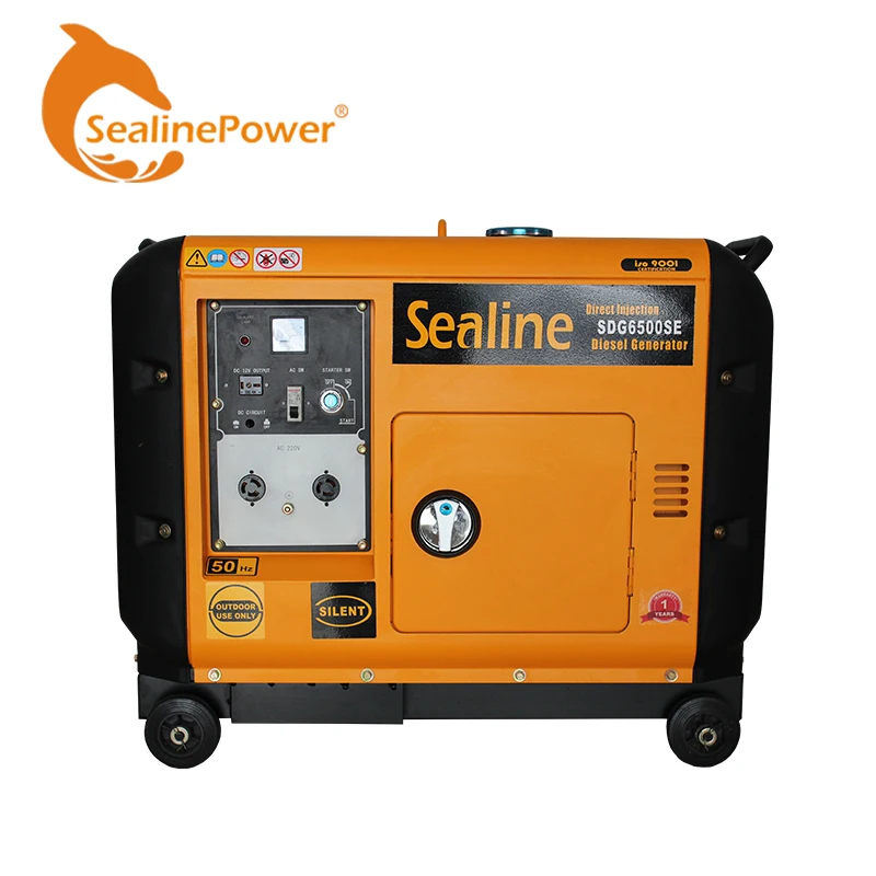 5KW low noise super silent type diesel generator for home use