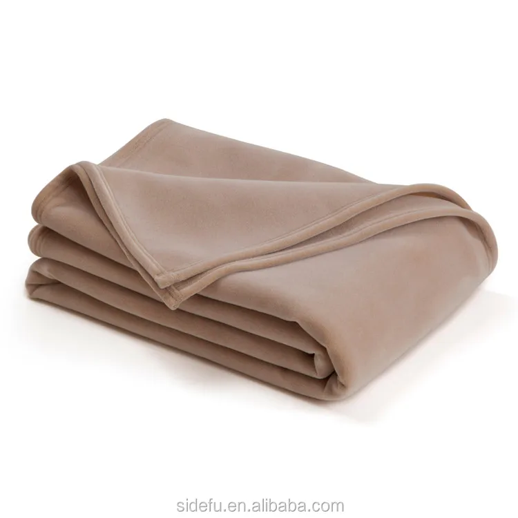 
Super Comfortable Hotel Camel Wool Blanket 