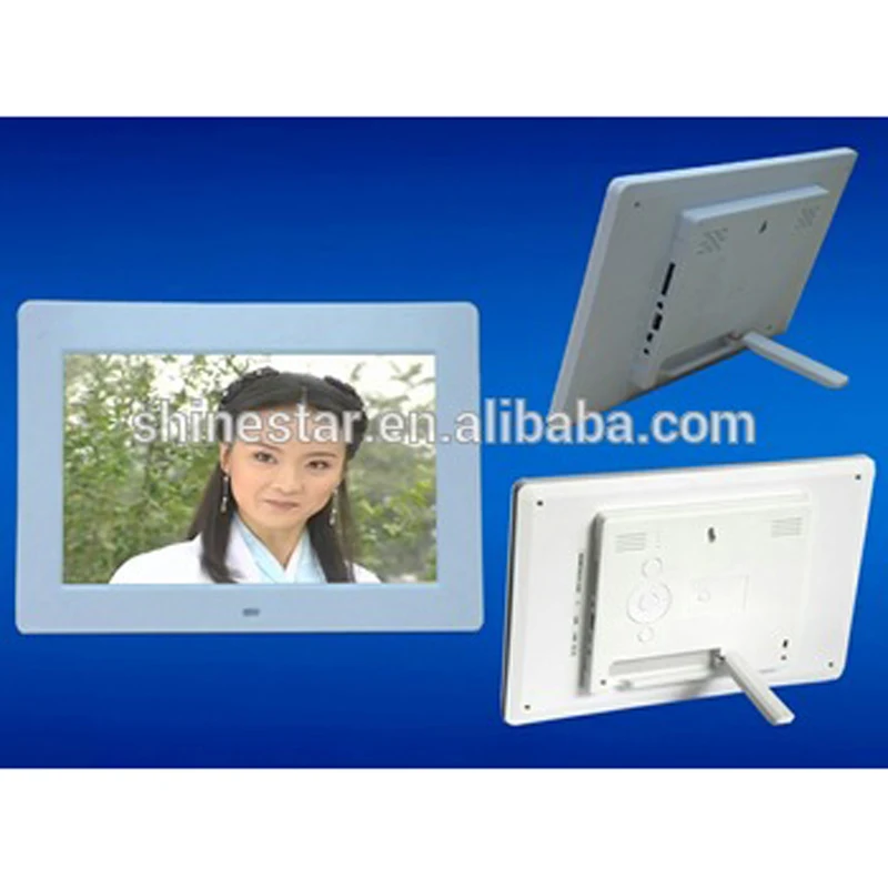 7 Inch TFT digital LCD video ads player frame