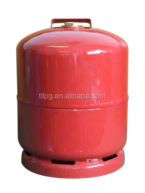 
3kg butane lpg gas cylinder 