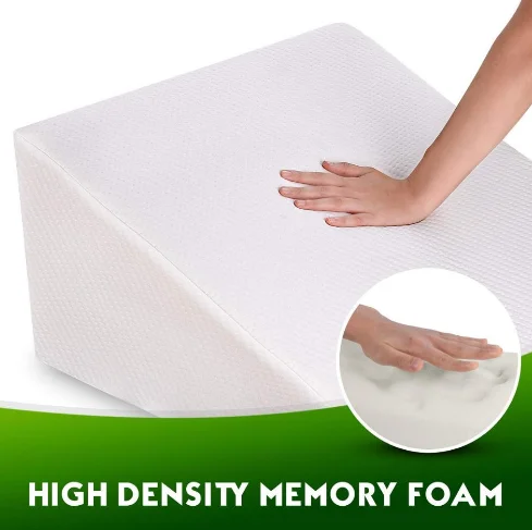 Sterling Reputation Health Pregnant Woman Memory Foam Back Rest Bamboo Bed Wedge Pillow