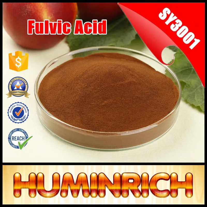 HuminRich Buy Soluble 60% 95% Humic Fulvic Acid Powder Concentrate Organic Dap Fertilizer Prices