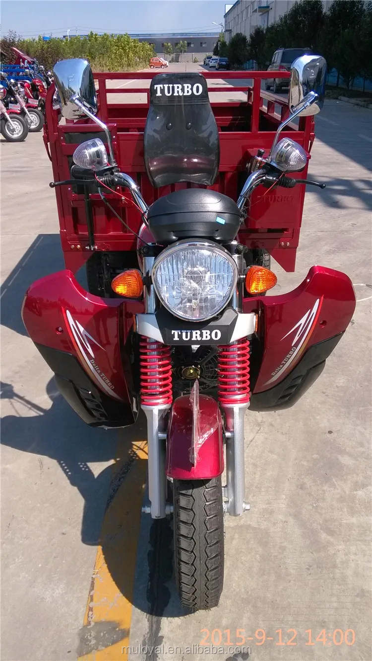 dump semi trailer small dumper open type gasoline cargo tricycle