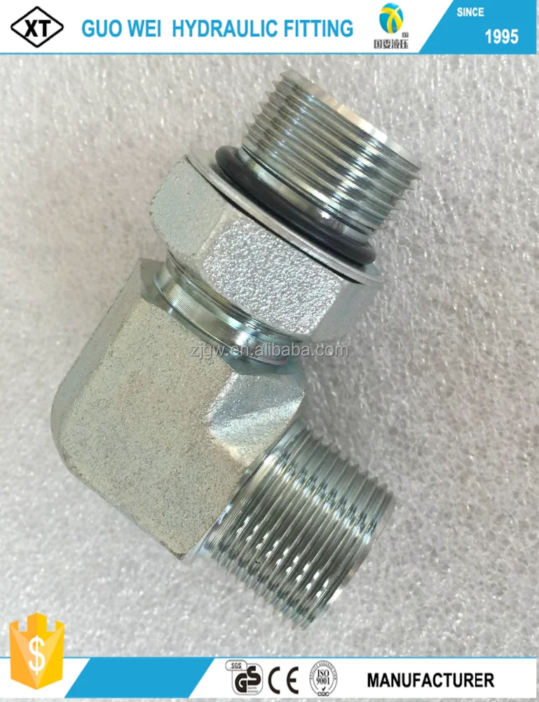 CNC производство Сделано в Китае высокое качество BSPT адаптер тройник гидравлический фитинг