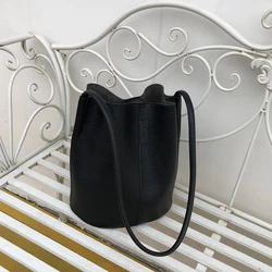 Оптовая продажа, модная женская сумка-мешок из искусственной кожи, женская сумка