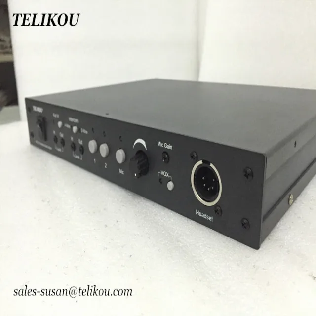 Telikou MDS-200 дуплексный двух каналов 2,4 г Цифровой длинный диапазон Широковещательная система внутренней связи