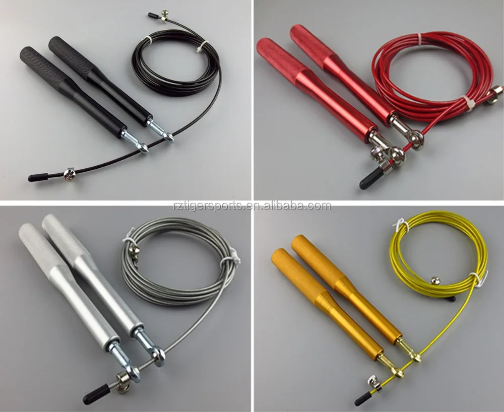 
High Quality Crossfit Equipment Bearing Aluminum Jump Rope skipping rope 