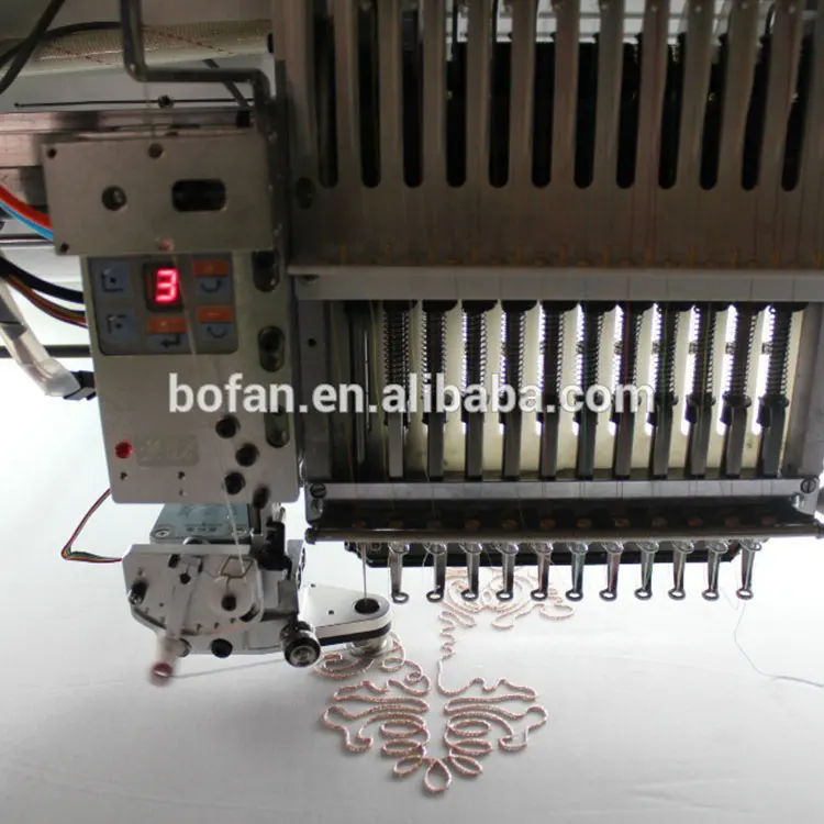 11 Heads 6 Needles Computer Cording Embroidery Machine Price