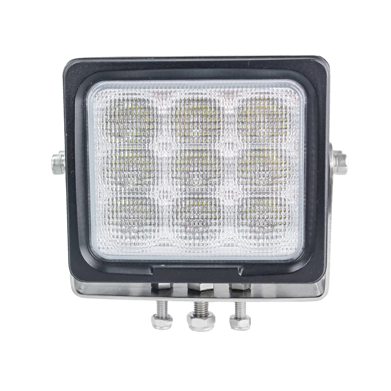 High Quality 7inch Square 90W LED work light for heavy Vehicle