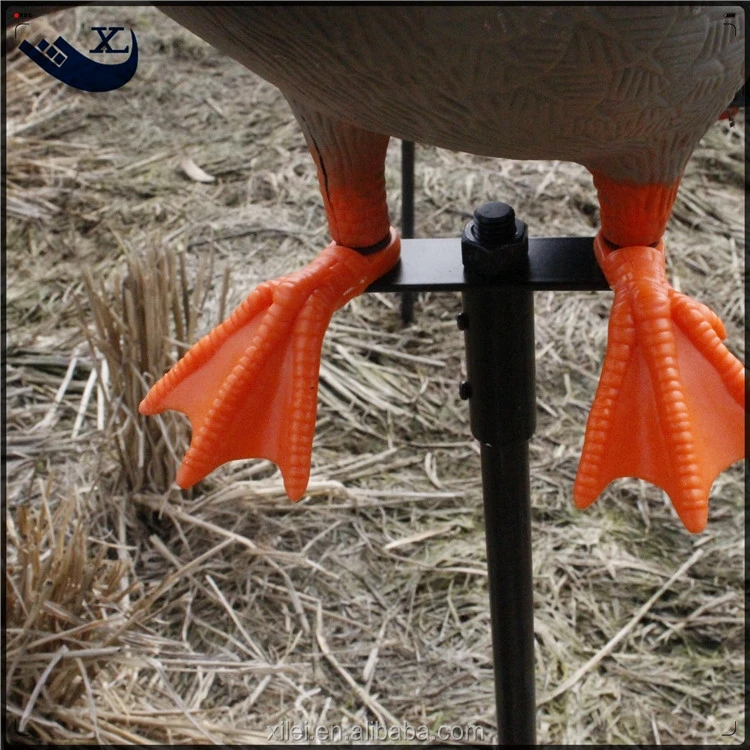 DGXILEI OUTDOOR HUNT DUCK HUNTING ELECTRONIC DECOY 6V SPINNING-WINGS GADWALL DUCK MOTOR DECOY WITH REMOTE