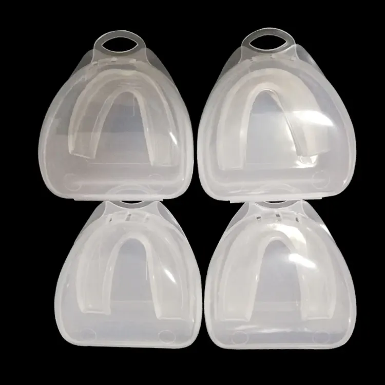 Custom hot sale eco eva silicone gel rubber mouth guard mma muay thai sanda kick boxing gum shield mouth guard