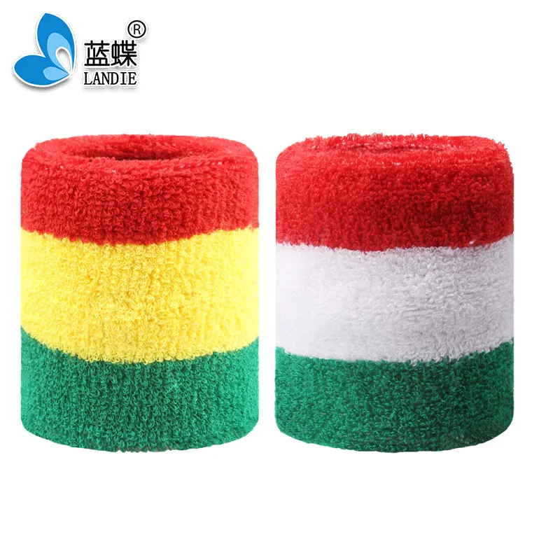 Sports Cotton Sweatband Wrist Band Sweat Band Wristband