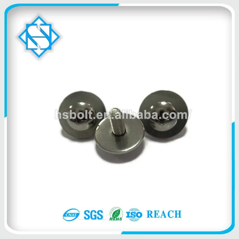 ISO Certification OEM Stainless Steel Pan Head Combination Screws With Plain Washers And External Tooth Washers
