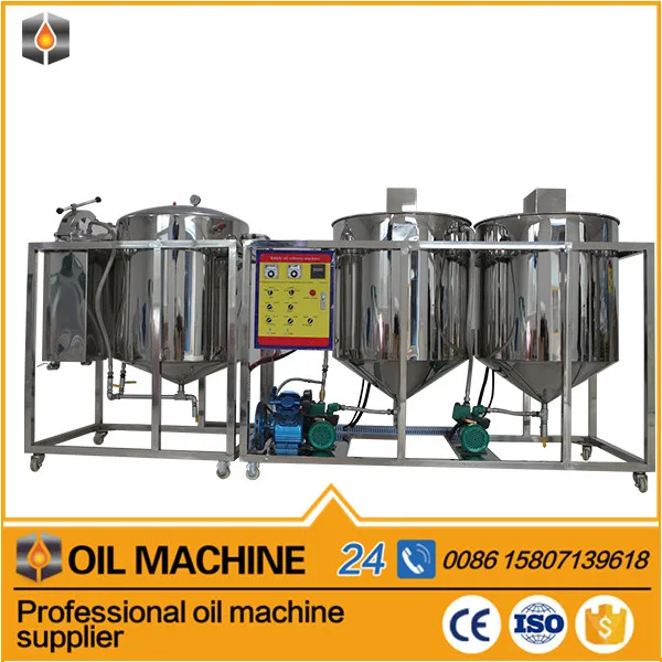 Factory Price Mini Oil Refinery Plant Cost/Soap Making Machine Bar/Peanut Oil Refinery Machine