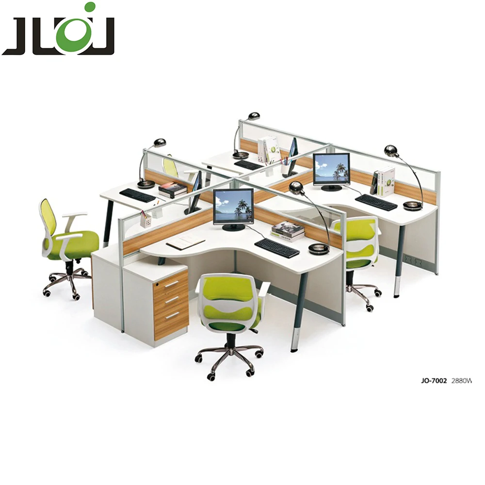 Oficina 4 человек компьютерный стол muebles de oficina