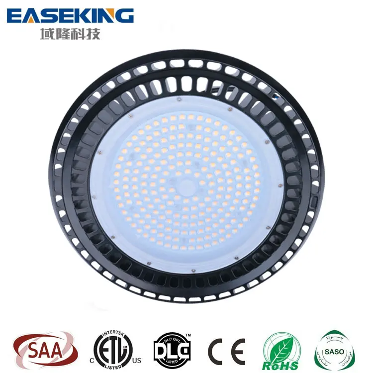 TUV ETL DLC ROHS SAA Certificated 110V 240V 150W LED  UFO High Bay Light