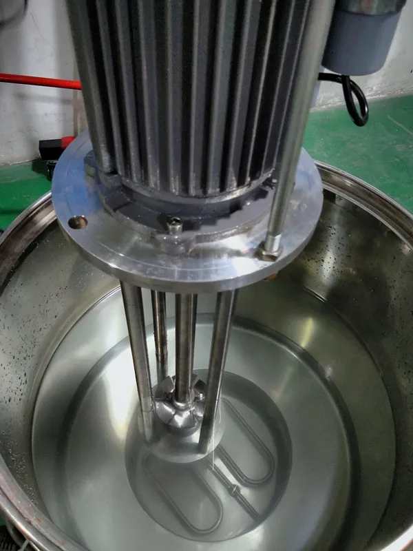 CE approved small scale homogenizer for dairy and honey