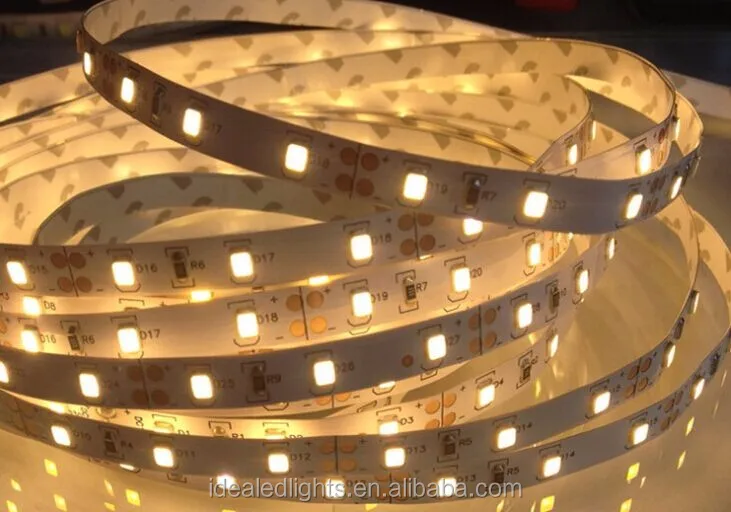Most popular warm white cooll white 2835 120leds per meter LED strip light