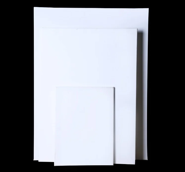 
Amazon hot selling 18x24 inch artist white stretched canvas 