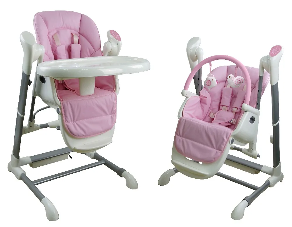 Simple Fold Deluxe 2 in 1 High Chair& Swing(TY818)