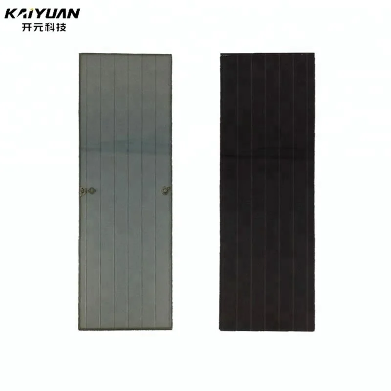 New amorphous silicon indoor solar panel for calculators