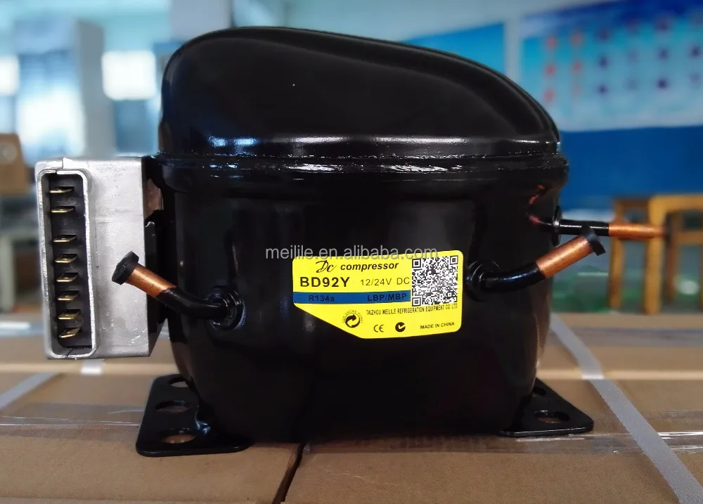 
DC 12V 24V compressor DC solar refrigerator freezer compressor 