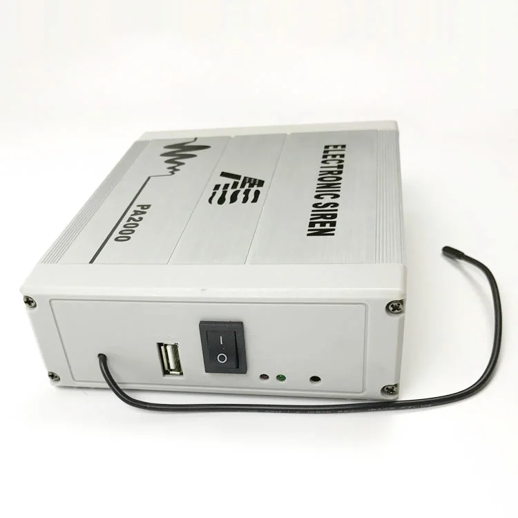 Wireless remote control 200watts car vehicle auto electronic siren speaker horn