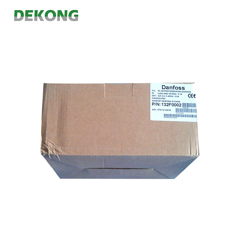 Danfoss VFD 3kw 132F0026 FC-051P4K0T4E20H3BXC