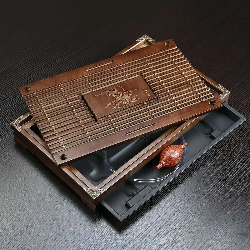 Cha Pan Wholesale High Quality Best Price Custom Kung Fu Bamboo Tea Tray