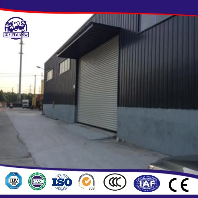 
Warehouse Industrial Automatic Aluminum Alloy Metal Rapid Shutter Rolling Door 