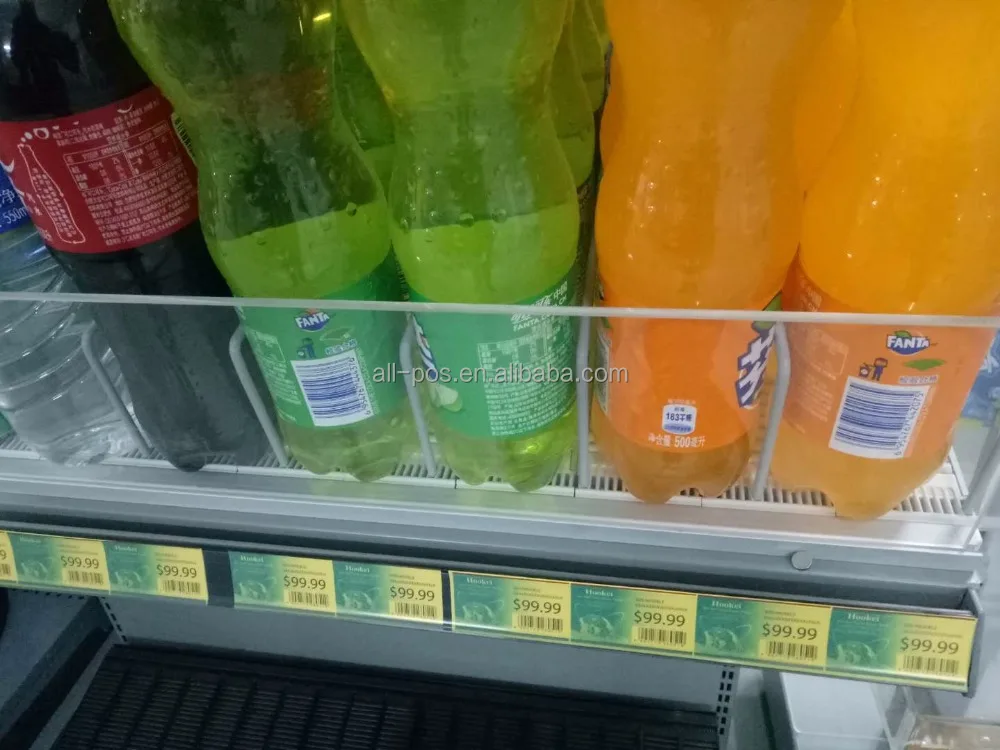  Пластиковый ценник для супермаркета держатель этикеток полоса данных